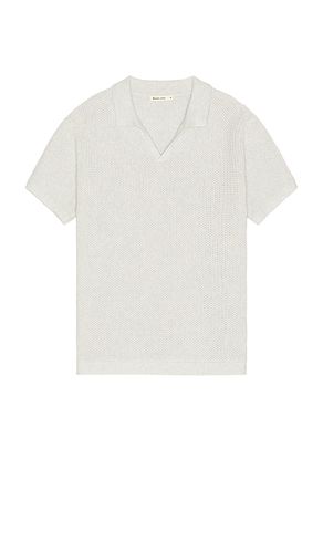 Conrad Sweater Polo in Light Grey. - size M (also in S, XL/1X) - Marine Layer - Modalova