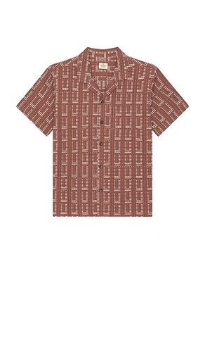 Dobby Resort Shirt in Burgundy. - size L (also in M, S, XL/1X) - Marine Layer - Modalova