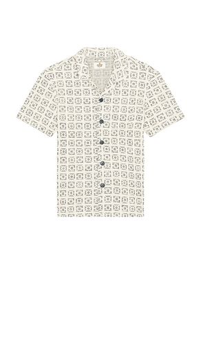 Archive Cam Jacquard Resort Shirt in Beige. - size L (also in M, S, XL/1X) - Marine Layer - Modalova