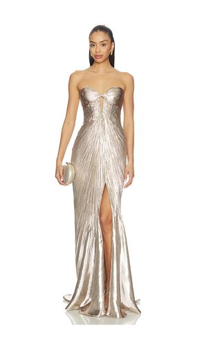 Mirren Dress in Metallic Silver. - size 40/8 (also in 42/10) - Maria Lucia Hohan - Modalova