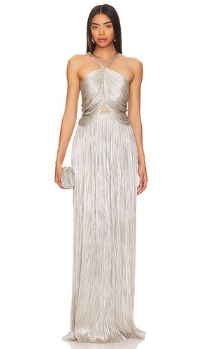 Ravisa Gown in Metallic Silver. - size 34/2 (also in 36/4, 38/6) - Maria Lucia Hohan - Modalova