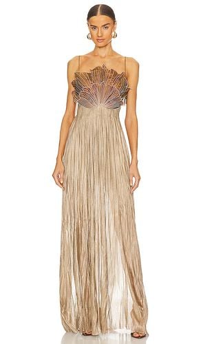 Mabel Gown in Metallic Bronze. - size 36/4 (also in 38/6) - Maria Lucia Hohan - Modalova