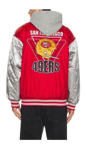 NFL 49ers Diamond Fusion Vintage Logo Button Front Jacket in . Size S. Also in M - Mitchell & Ness - Modalova