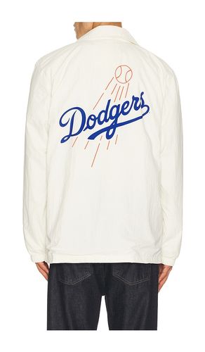 MLB Los Angeles Dodgers Retro Roots Coaches Jacket in . - size L (also in M, S, XL/1X) - Mitchell & Ness - Modalova