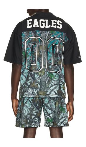 NFL Philadelphia Eagles Quiet Blaze Mesh Jersey in . Size S. Also in M, L, XL/1X - Mitchell & Ness - Modalova