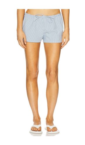 Low-rise Drawstring Short in Blue. - size L (also in S) - Montce - Modalova
