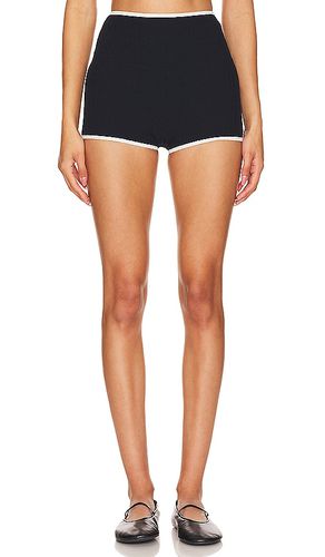 X Olivia Culpo Micro Biker Short in Black. - size M (also in S, XS) - Montce Swim - Modalova