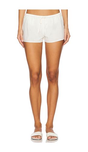 Low Rise Drawstring Short in White. - size L (also in M) - Montce Swim - Modalova