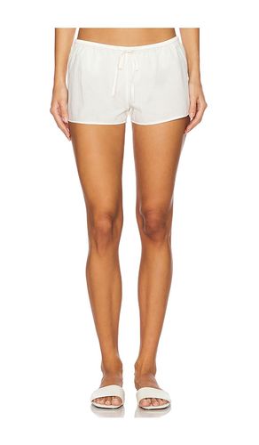 Low Rise Drawstring Short in White. - size L (also in M, S, XS) - Montce Swim - Modalova
