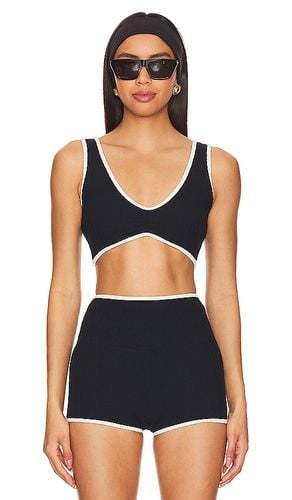 X Olivia Culpo Kim Variation Top in Black. - size L (also in M, S, XL, XS) - Montce Swim - Modalova