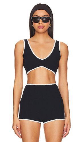 X Olivia Culpo Kim Variation Top in Black. - size L (also in M, S, XS) - Montce Swim - Modalova