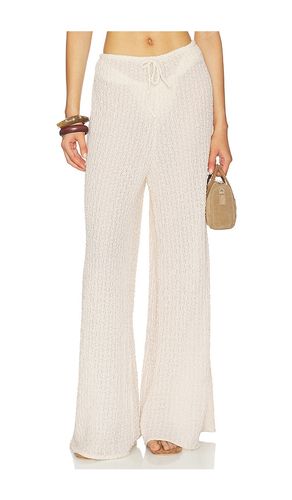 X Elsa Hosk Drawstring Wide Leg Pant in . Size L. Also in M, S, XL, XS - Montce - Modalova