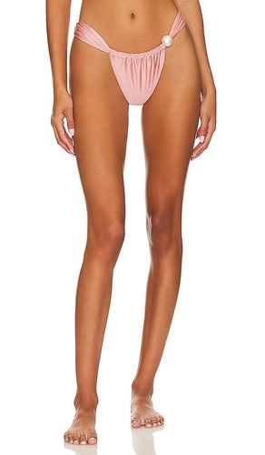 Sandra Pearl Bikini Bottom in Rose. - size L (also in M, S, XL, XS) - Montce Swim - Modalova