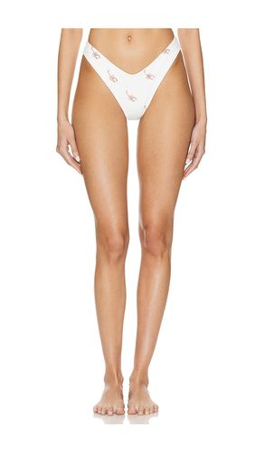 Lulu Bikini Bottom in White. - size L (also in XL, XS) - Montce Swim - Modalova