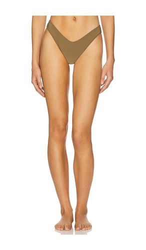 Lulu Bikini Bottom in Olive. - size L (also in M, S, XL, XS) - Montce Swim - Modalova