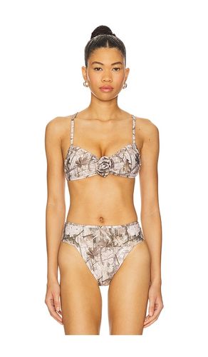 Devin Rosa Bikini Top in Taupe. - size L (also in M, S, XL, XS) - Montce Swim - Modalova