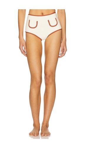 Polly Bikini Bottom in Cream. - size L (also in M, S, XL, XS) - Montce Swim - Modalova