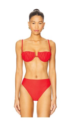 Petal Bikini Top in Red. - size L (also in M, S, XL, XS) - Montce - Modalova