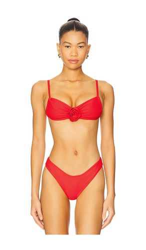 Rosa Devin Bikini Top in Red. - size L (also in M, S, XS) - Montce - Modalova