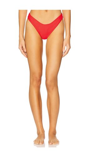 Lulu Bikini Bottom in Red. - size L (also in M, S, XL, XS) - Montce - Modalova