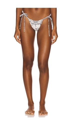 Brasil Scrunch Bikini Bottom in Ivory. - size L (also in XL) - Montce - Modalova