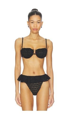 Petal Bikini Top in Black. - size S (also in XS) - Montce - Modalova