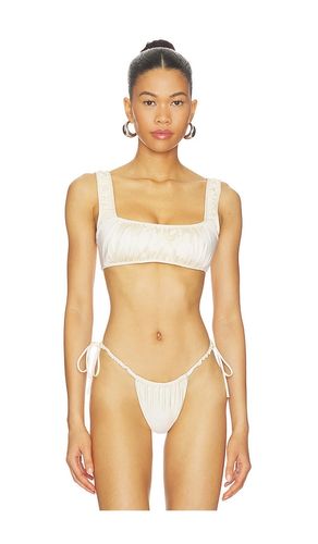 X Elsa Hosk Zoe Bikini Top in Cream. - size L (also in M, S, XL) - Montce - Modalova