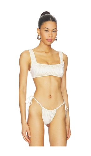 X Elsa Hosk Zoe Bikini Top in Cream. - size L (also in XL) - Montce - Modalova
