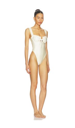 X Elsa Hosk Petal Variation One Piece in Cream. - size S (also in XS) - Montce - Modalova