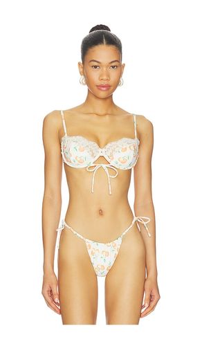 X Elsa Hosk Lena Bikini Top in Cream. - size S (also in XS, M, L) - Montce - Modalova