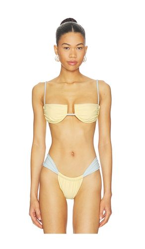 X Elsa Hosk Simonette Bikini Top in Yellow. - size S (also in XS, M, L, XL) - Montce - Modalova