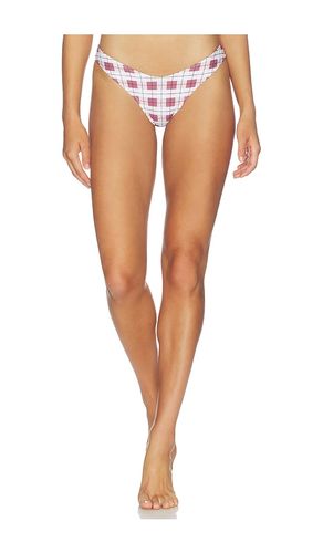Lulu Bikini Bottom in Burgundy. - size L (also in M, S, XL) - Montce - Modalova