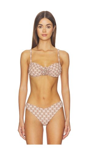 Devin Rosa Bikini Top in Taupe. - size L (also in M, S, XS) - Montce - Modalova