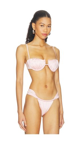 Petal Bikini Top in Pink. - size S (also in XS) - Montce - Modalova