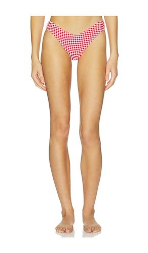 Lulu Bikini Bottom in Red. - size L (also in M, S, XL, XS) - Montce - Modalova