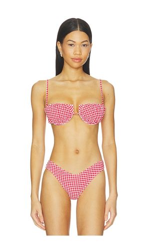 Petal Bikini Top in Red. - size M (also in S, XS) - Montce - Modalova