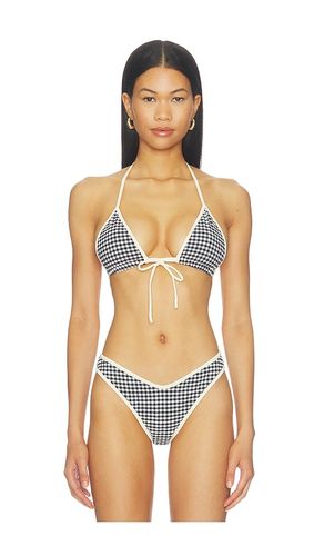 Binded Emma Bikini Top in & White. - size M (also in S, XS) - Montce - Modalova