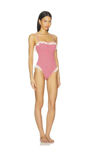 Jacelyn Ruffle One-piece in Red. - size L (also in M, S, XS) - Montce - Modalova