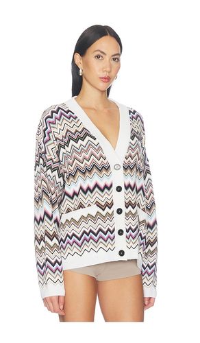 Buttoned Cardigan in Beige. - size L (also in M, XS) - Missoni - Modalova