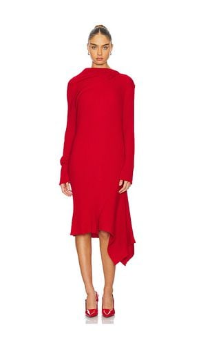 Merino Wool Knitted Draped Midi Dress in . - size L (also in M, S, XS) - Marques ' Almeida - Modalova