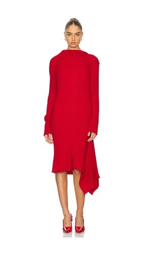 Merino Wool Knitted Draped Midi Dress in . - size M (also in S, XL) - Marques ' Almeida - Modalova