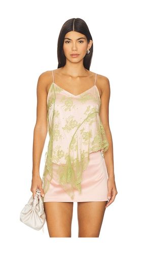 Satin And Lace Bicoloured Top in . - size 10 (also in 12, 6, 8) - Marques ' Almeida - Modalova