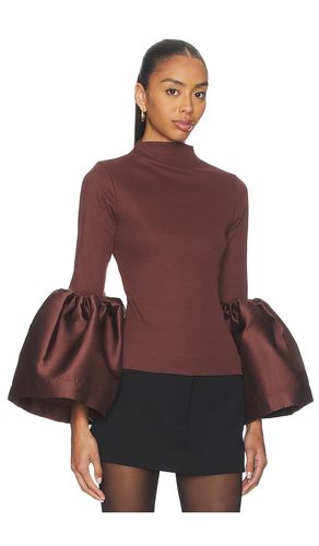 Heavy Satin Turtleneck Puff Sleeve Top in . Size M. Also in XS - Marques ' Almeida - Modalova