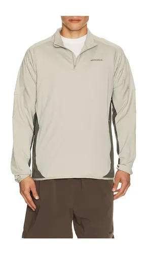 Zip Tech Mid Layer in Grey. - size S (also in XL/1X) - Manors Golf - Modalova