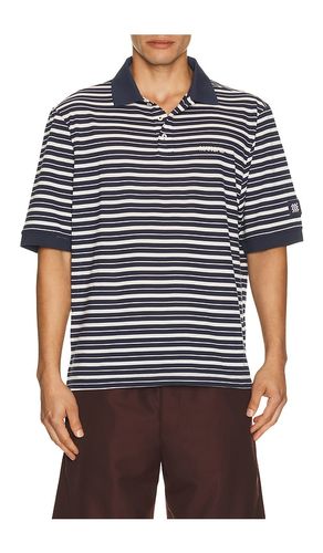 GOAT Pique Stripe Polo in . Taglia S. Also in L - Manors Golf - Modalova