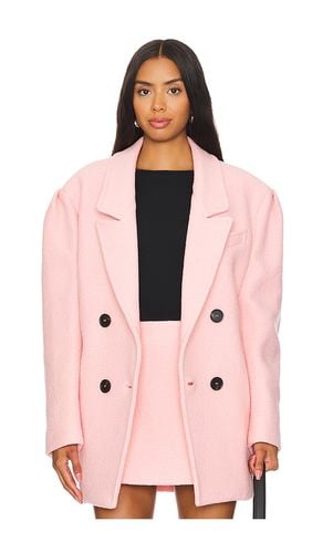 Wool Boucle Coat in Pink. - size 42/M (also in 44/L) - MSGM - Modalova