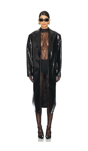 Patent Faux Leather Coat in . - size 38/XS (also in 40/S, 42/M, 44/L) - MSGM - Modalova