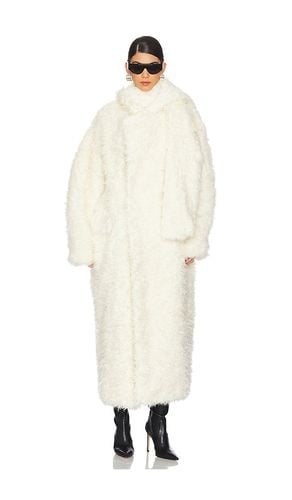 Faux Fur Coat in White. - size 38/XS (also in 42/M) - MSGM - Modalova