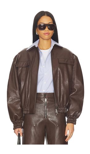 Bomber jacket in color brown size 36 (also in 38, 40) - MSGM - Modalova