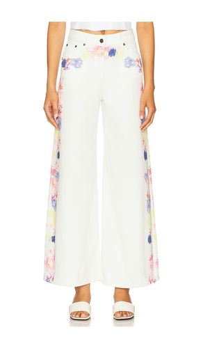 Printed Wide Leg Pants in . - size 36 (also in 38, 40, 42) - MSGM - Modalova